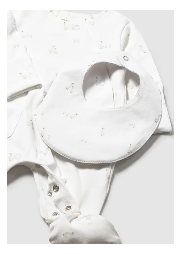 Pack Babygrow + Babete + Gorro Mayoral