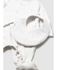 Pack Babygrow + Babete + Gorro Mayoral