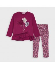 Conjunto Leggings Corações