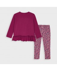 Conjunto Leggings Corações