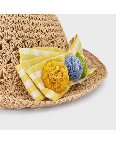 Chapéu Laço C/Flores Mayoral