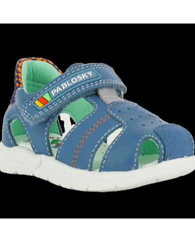 Sandália Em Pele Pablosky