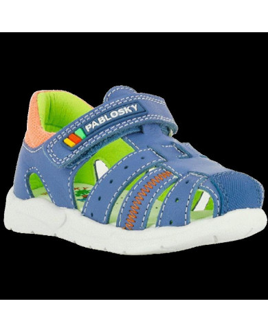 Sandália Em Pele Pablosky