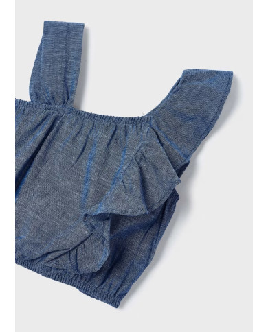 Top Linho C/Folho Mayoral