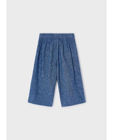 Calça Cropped Linho Mayoral