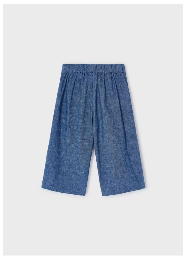 Calça Cropped Linho Mayoral