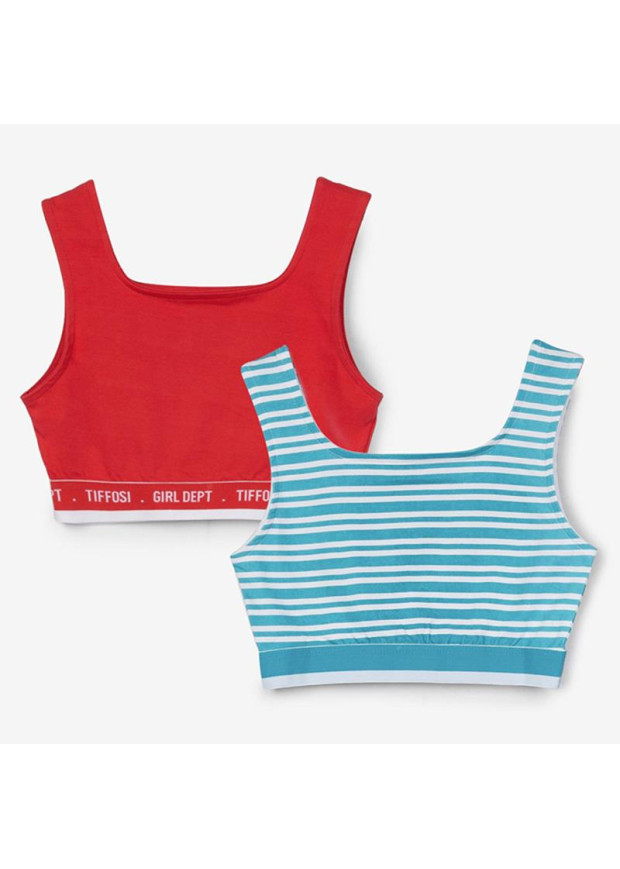 Pack 2 Tops "Lesson" Tiffosi