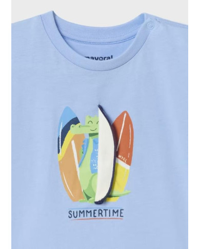 T-Shirt "Play Surf" Mayoral