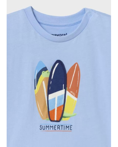 T-Shirt "Play Surf" Mayoral