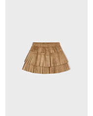 Saia Plissada Camurça Mayoral