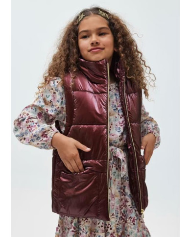 Colete Acolchoado Metalizado Mayoral