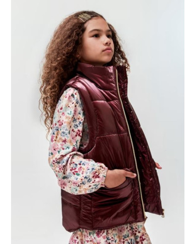 Colete Acolchoado Metalizado Mayoral