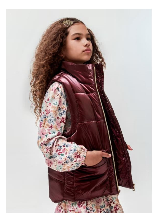 Colete Acolchoado Metalizado Mayoral