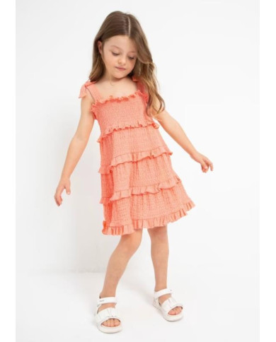 Vestido Ponto Smock Mayoral