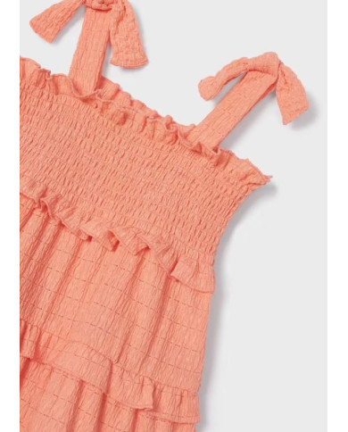 Vestido Ponto Smock Mayoral