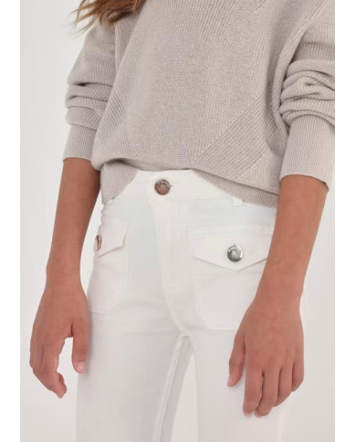 Calças Cropped Sarja Mayoral