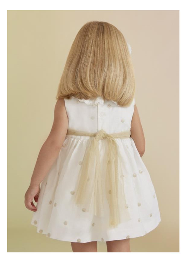 Vestido Linho Bordado Abel&Lula