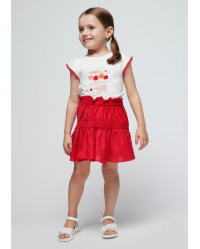 T-Shirt C/Aplicações Mayoral