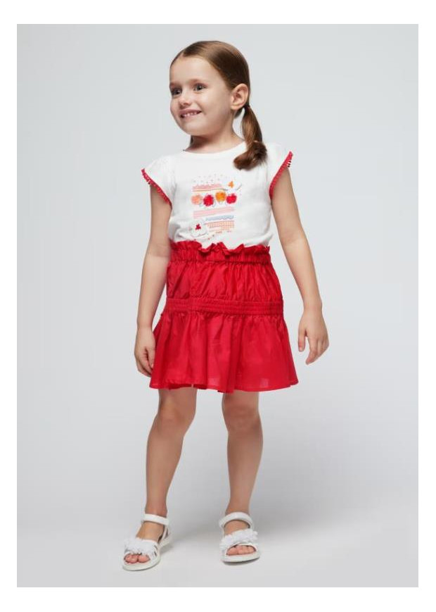 T-Shirt C/Aplicações Mayoral