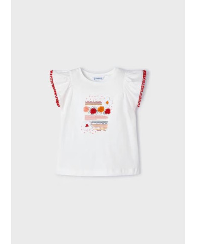 T-Shirt C/Aplicações Mayoral