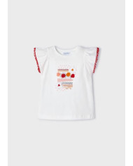 T-Shirt C/Aplicações Mayoral