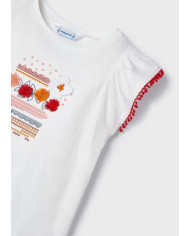 T-Shirt C/Aplicações Mayoral
