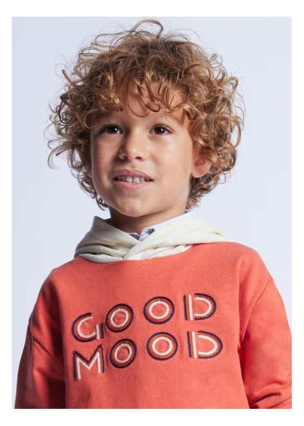 Camisola C/Capuz "Good Mood" Mayoral