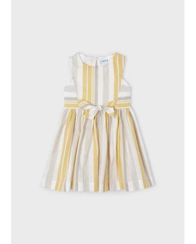 Vestido Linho C/Laço Mayoral