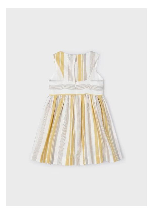 Vestido Linho C/Laço Mayoral