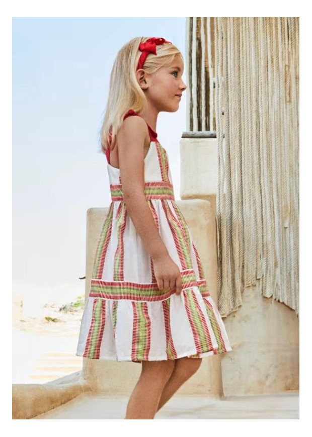 Vestido "Riscas" Mayoral