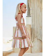 Vestido "Riscas" Mayoral