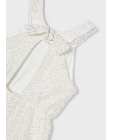 Macacão "Guipure" Mayoral