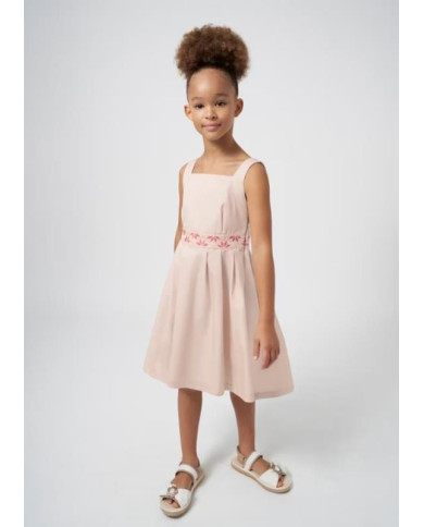 Vestido C/Cinto Bordado Mayoral