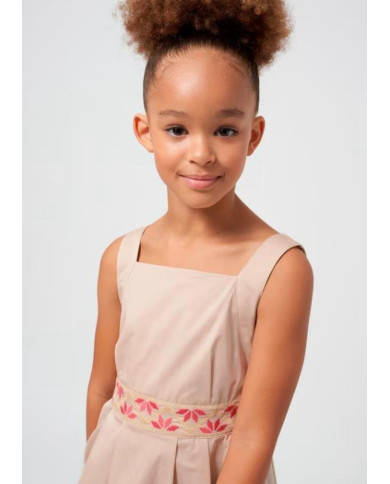 Vestido C/Cinto Bordado Mayoral