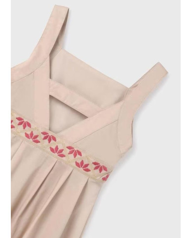 Vestido C/Cinto Bordado Mayoral