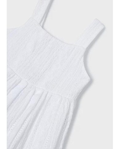 Vestido Perfurado Mayoral