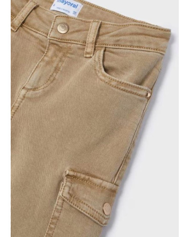 Calça Sarja "Flared" Mayoral