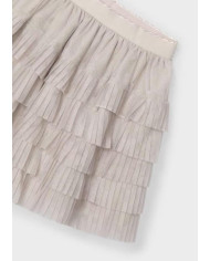 Saia Tule Plissada Mayoral