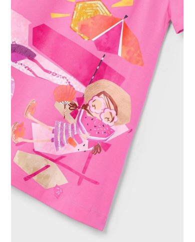 Vestido C/Aplicações Mayoral