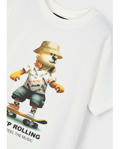 T-Shirt "Keep Rolling" Mayoral