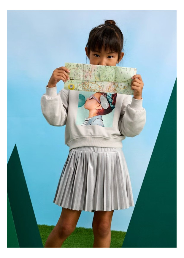 Saia Plissada Mayoral